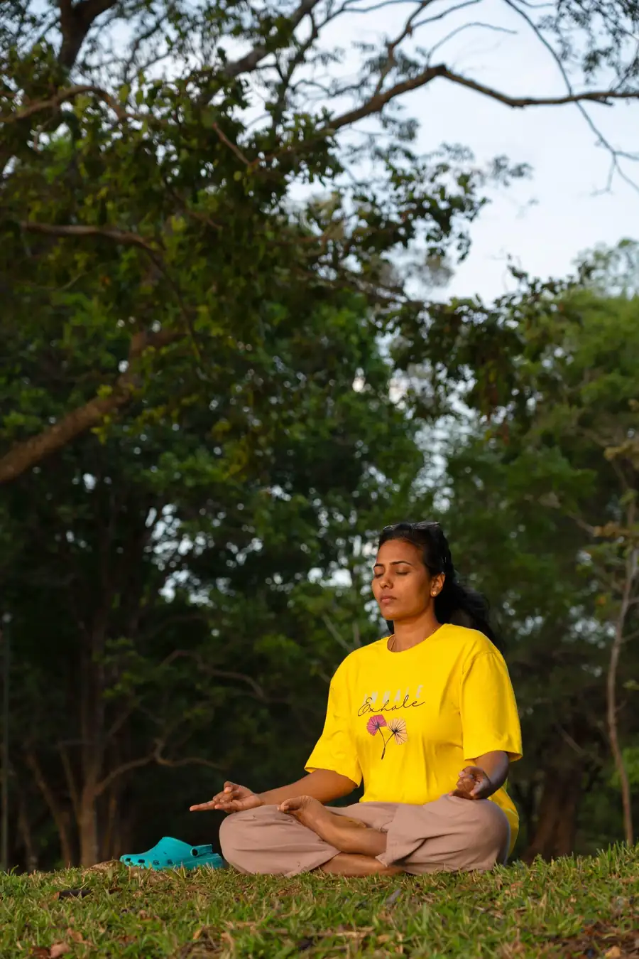 Meditation practice with Aanantha Yoga